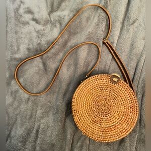 Wicker purse